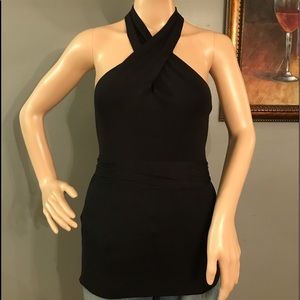 NWOT Criss Cross Halter Top